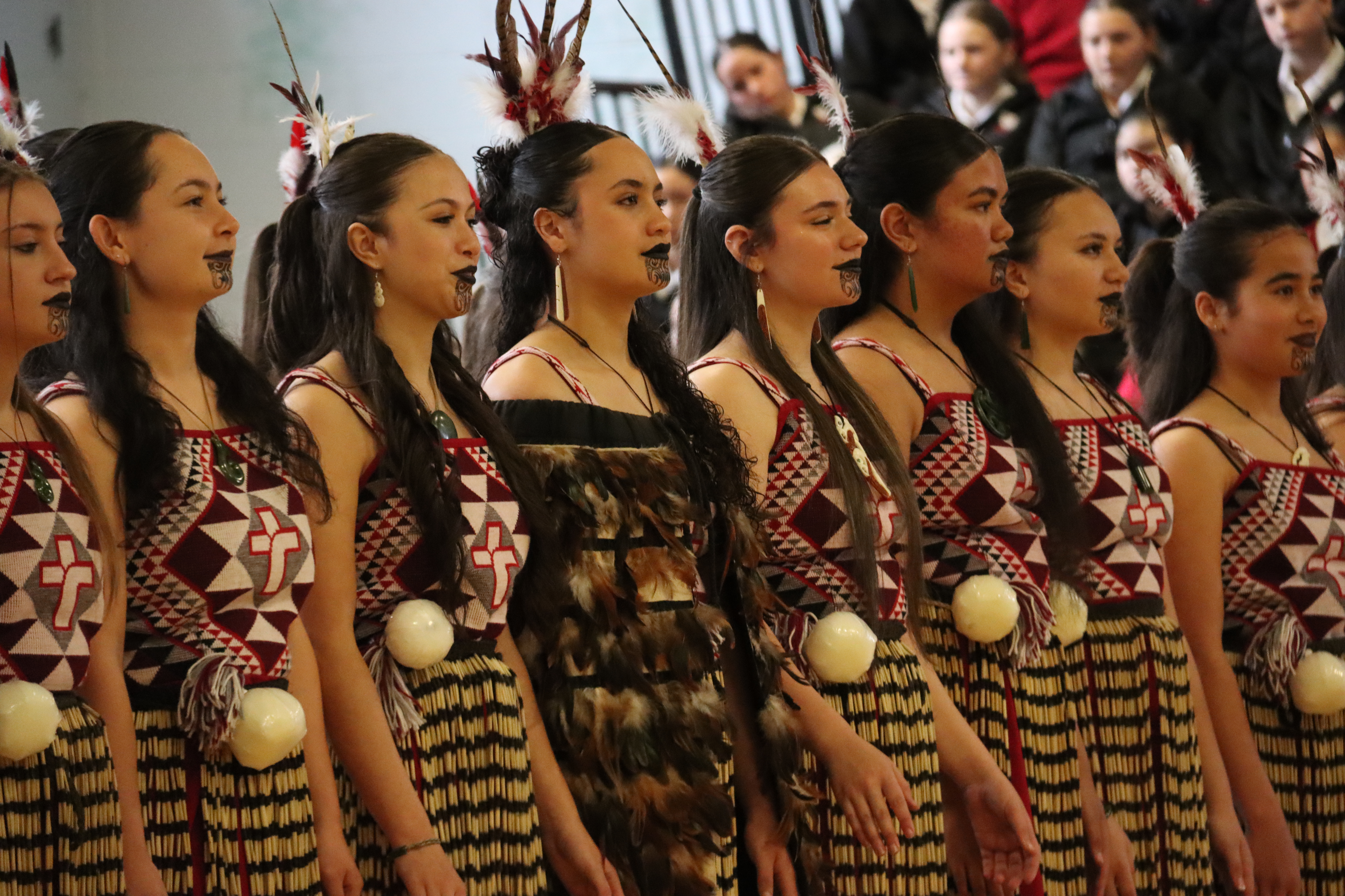 Image of the Kapa Haka Group Performing