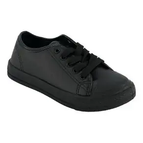 Image of the black summer shoes for boys