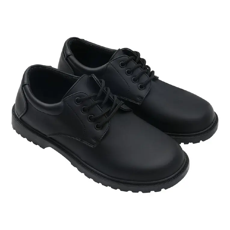Image of the black winter shoes for boys